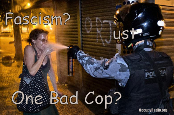 facism or one bad cop